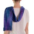 Sapphire Dreamer Blue Bamboo Scarf Hot on Sale