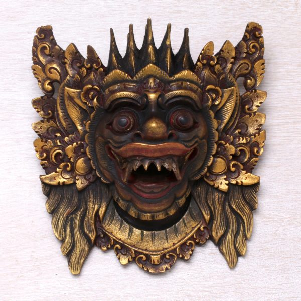 Narasinga Decorative Wood Hinduism Mask For Cheap