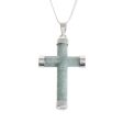 Mayan Cross Sterling Silver Necklace Cheap