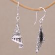 Shining Sonket Silver Dangle Earrings Online