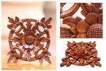 Sunflower Star Floral Suar Wood Wall Art Supply