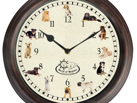 Dog Sounds Clock Hot on Sale