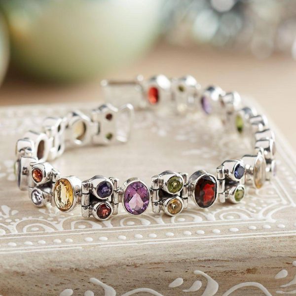 Sparkle Multi Gem Bracelet Online now