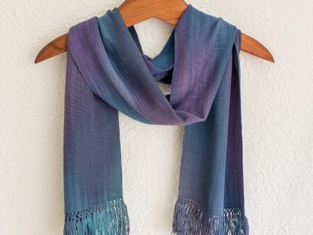 Solola Sapphire Bamboo Chenille Scarf Online Sale