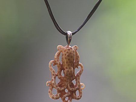 Ocean Dweller Leather Pendant Necklace Supply