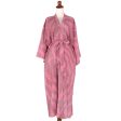 Coral Reef Pink Rayon Robe Online Sale