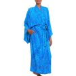 Floral Breeze Batik Rayon Robe Discount