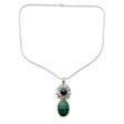 Queen of the Forest Malachite Pendant Necklace Online