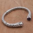 Spiral Engagement Sterling Silver Bracelet Cheap