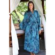 Sapphire Dreams Patterned Robe Discount