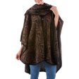 Piura Flora Alpaca Blend Ruana Cloak Poncho Supply