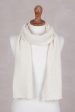 Solid Style in Eggshell Alpaca Scarf Discount