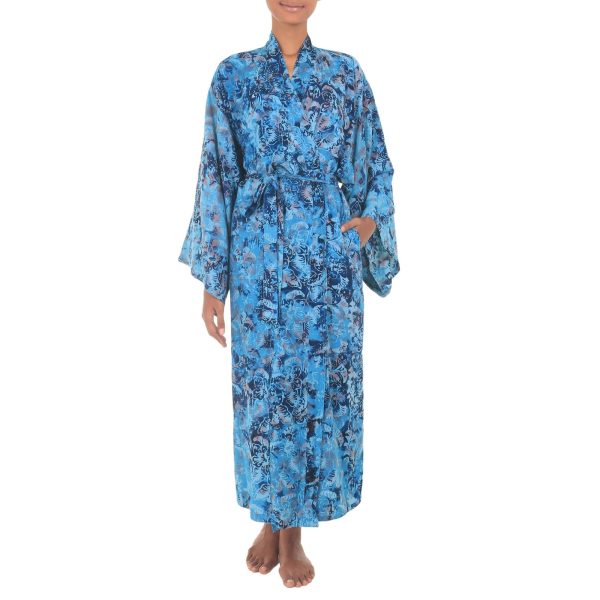 Sapphire Dreams Patterned Robe Discount