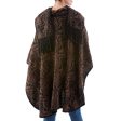 Piura Flora Alpaca Blend Ruana Cloak Poncho Supply