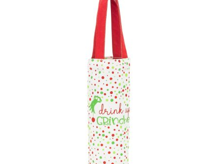 Drink Up Grinches Wine Bag on Sale