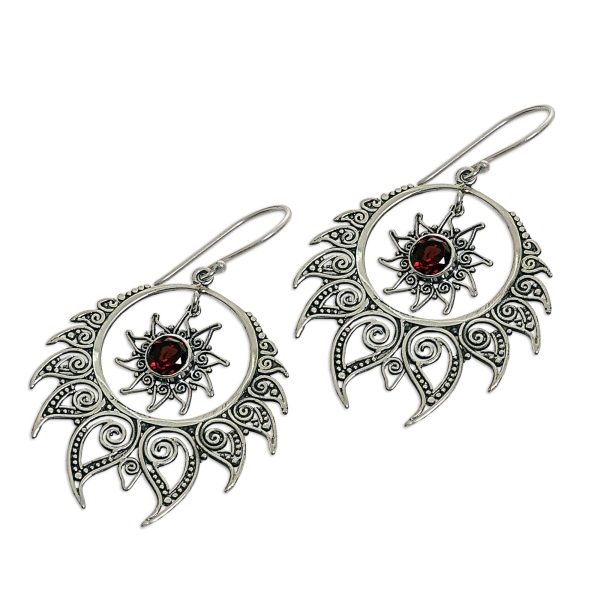 Shiva s Fire Sterling Silver Earrings Online Hot Sale