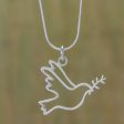 Quechua Dove Sterling Silver Necklace Fashion