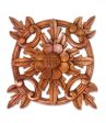 Sunflower Star Floral Suar Wood Wall Art Supply