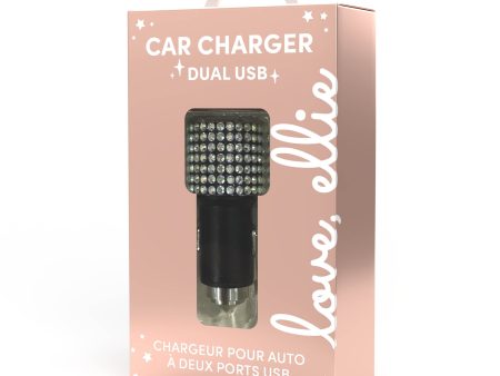 Diamond Dual USB Car Charger Discount