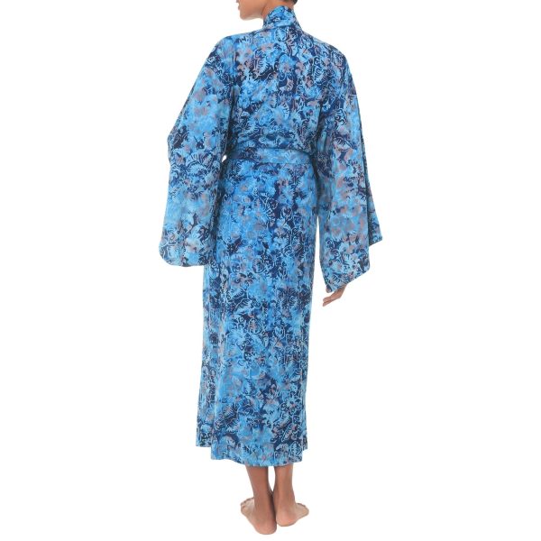 Sapphire Dreams Patterned Robe Discount