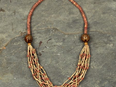 Nene Brass Beaded Necklace Online Sale