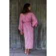 Coral Reef Pink Rayon Robe Online Sale