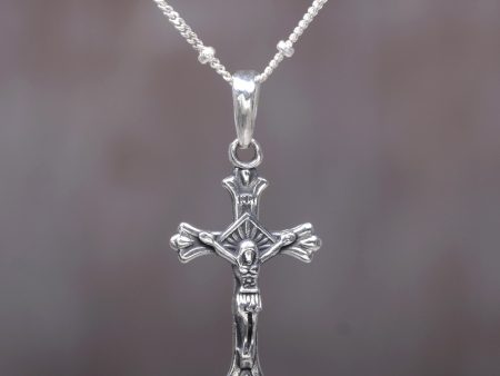 Accompanied by Christ Silver Chain Necklace Supply