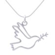 Quechua Dove Sterling Silver Necklace Fashion