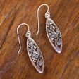 Spring Daisy Sterling Silver Earrings Sale