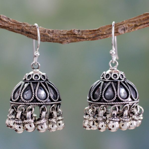 Silver Bells Sterling Silver Earrings on Sale