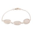 Rainbow Glisten 18-Carat Rainbow Moonstone Pendant Bracelet from India Online Hot Sale