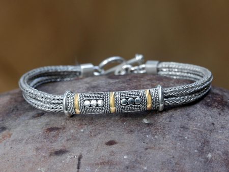 Puri Naga Sterling Silver Bracelet Online Hot Sale