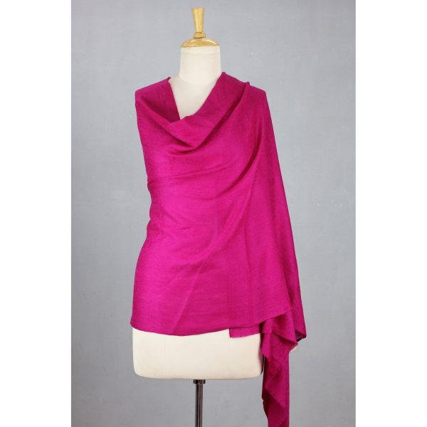 Magenta Glamour Shawl Sale