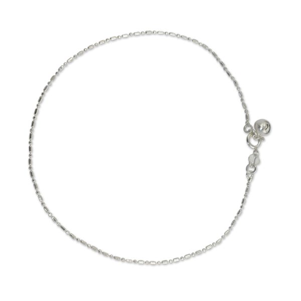 Simple Happiness Silver Chain Anklet Cheap