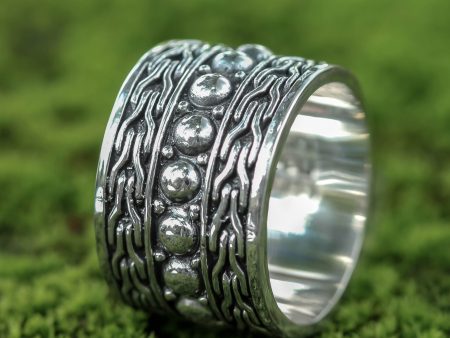 Woman Warrior Handcrafted Sterling Ring Cheap