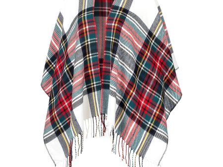 Classic Plaid Kennedy Shawl Fashion