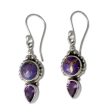 Multi-Gem Sterling Silver Dangle Earrings Hot on Sale