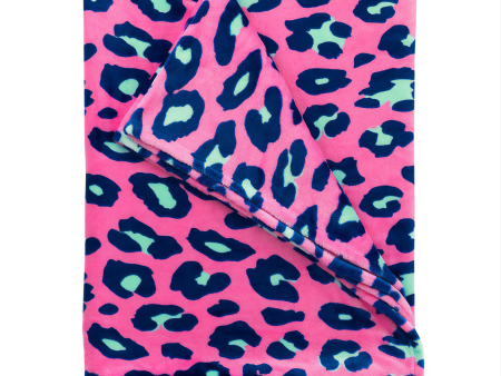 Hot Pink Leopard Blanket Sale