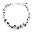 Monochrome Harmony Pearl Beaded Necklace Sale