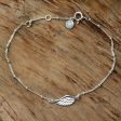 One-Winged Angel Sterling Silver Bracelet For Cheap