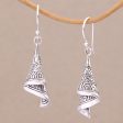 Shining Sonket Silver Dangle Earrings Online