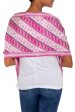 Pink Fantasy Silk Batik Scarf Hot on Sale