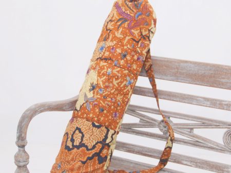 Madura Flowers Batik Cotton Yoga Mat Bag Online