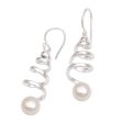 Moonlight Springs Spiral Dangle Earrings Sale