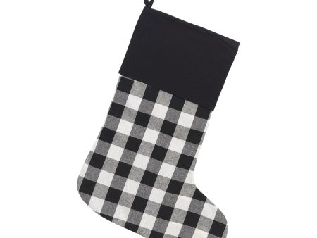 Black Buffalo Check Stocking Online Hot Sale