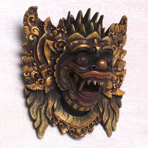 Narasinga Decorative Wood Hinduism Mask For Cheap