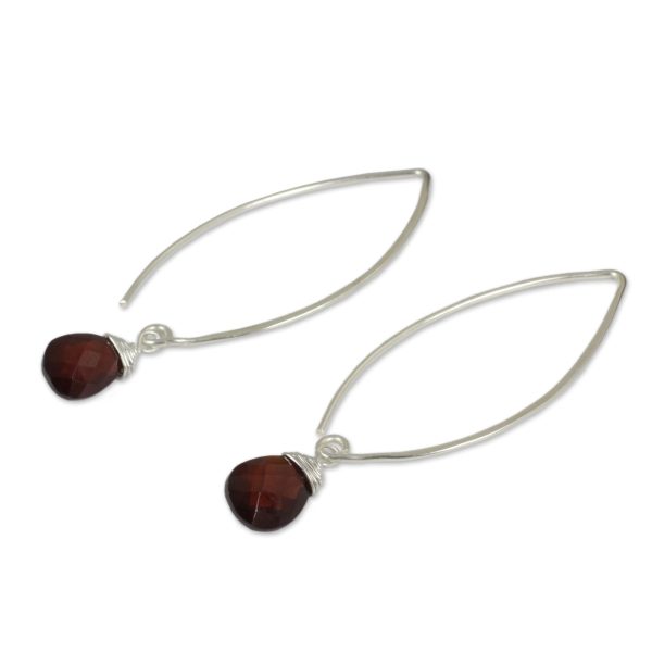 Sublime Garnet Earrings Fashion