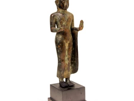 Abhaya Mudra Buddha Artisan Crafted Sculpture Hot on Sale