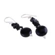 Midnight Charm Sterling Silver Earrings Discount