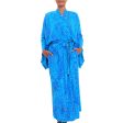 Floral Breeze Batik Rayon Robe Discount